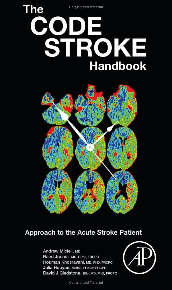 Cover of The Code Stroke Handbook: Approach to the Acute Stroke Patient
