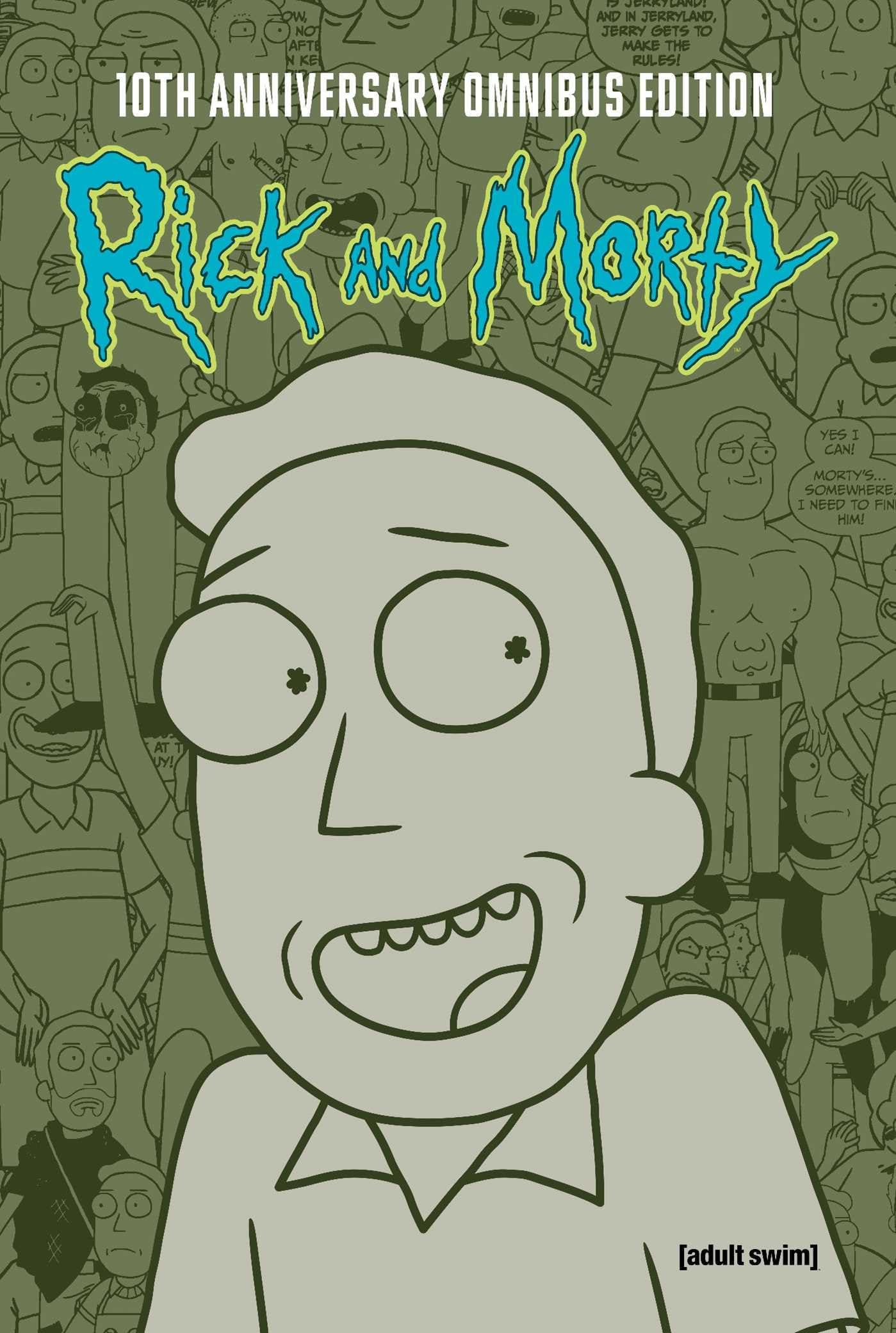 Cover of Rick and Morty 10th Anniversary Omnibus Vol. 5