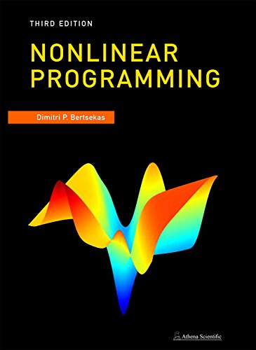 Cover of Nonlinear Programming: 3rd Edition