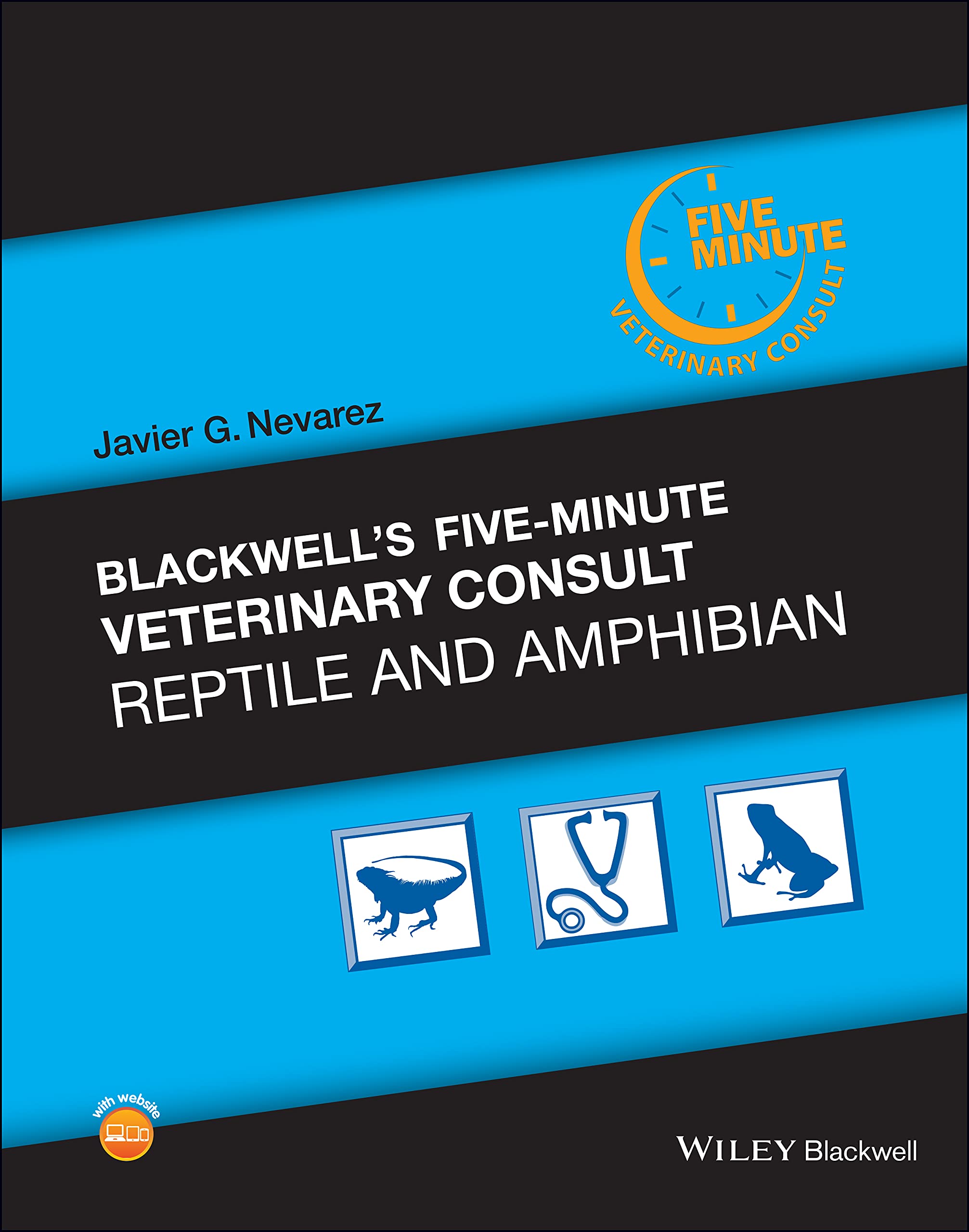 Cover of Blackwell's Five-Minute Veterinary Consult: Reptile and Amphibian