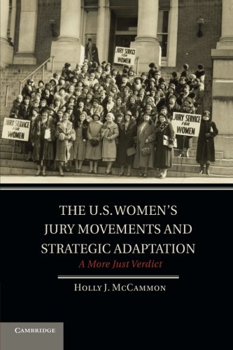 Cover of The U.S. Women's Jury Movements and Strategic Adaptation