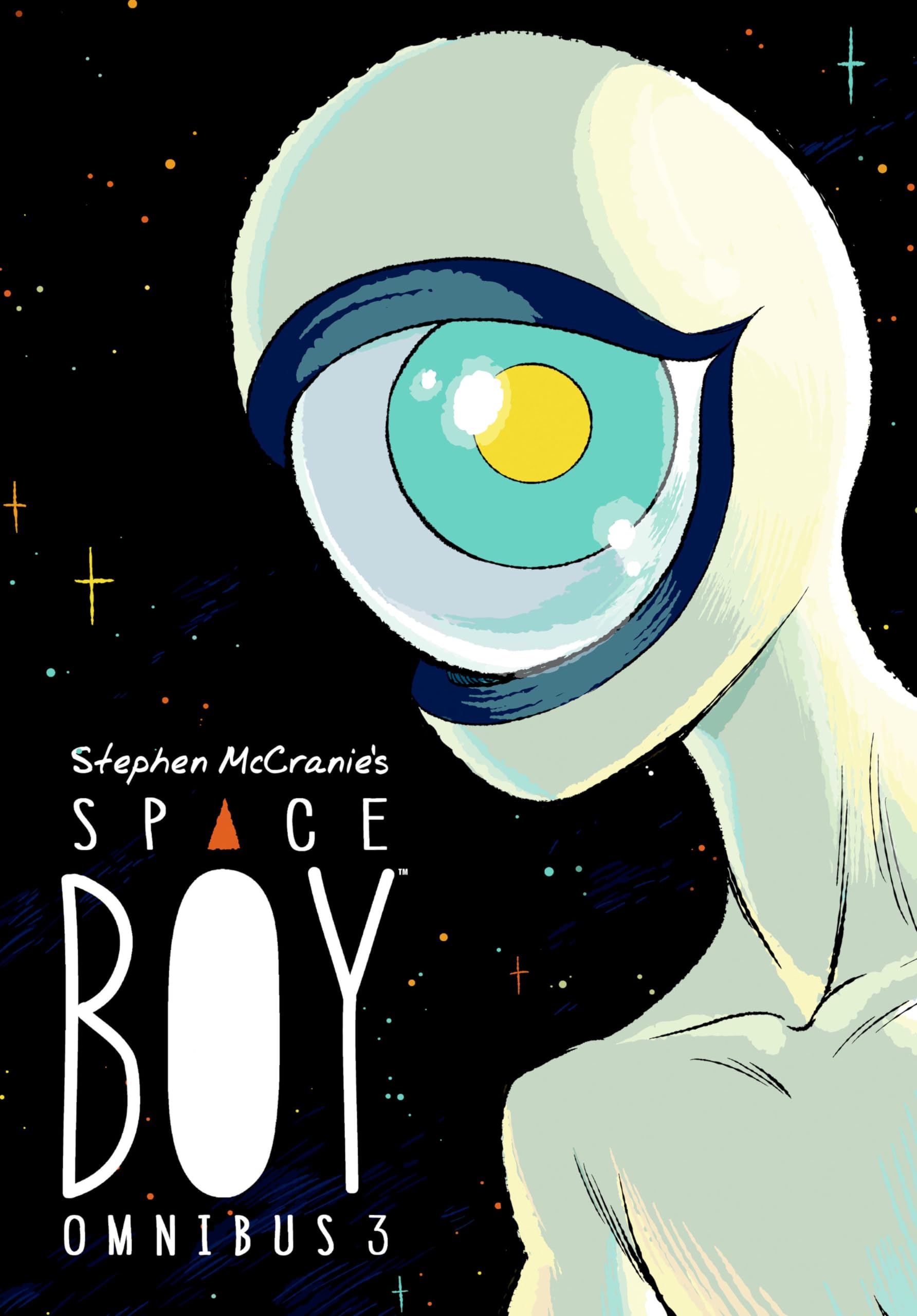 Cover of Stephen McCranie's Space Boy Omnibus Volume 3