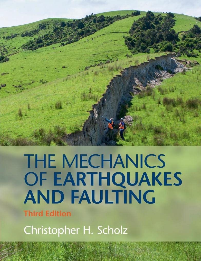 Cover of The Mechanics of Earthquakes and Faulting