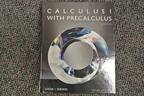 Cover of Calculus I W/Precalculus HS Ed Level 1