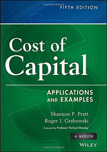 Cover of Cost of Capital, + Website: Applications and Examples (Wiley Finance)