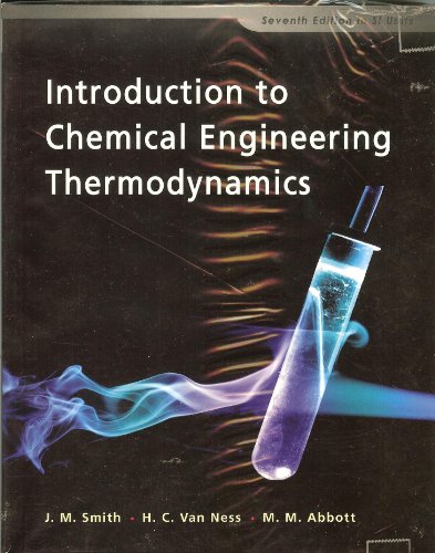 Cover of Introduction to Chemical Engineering Thermodynamics