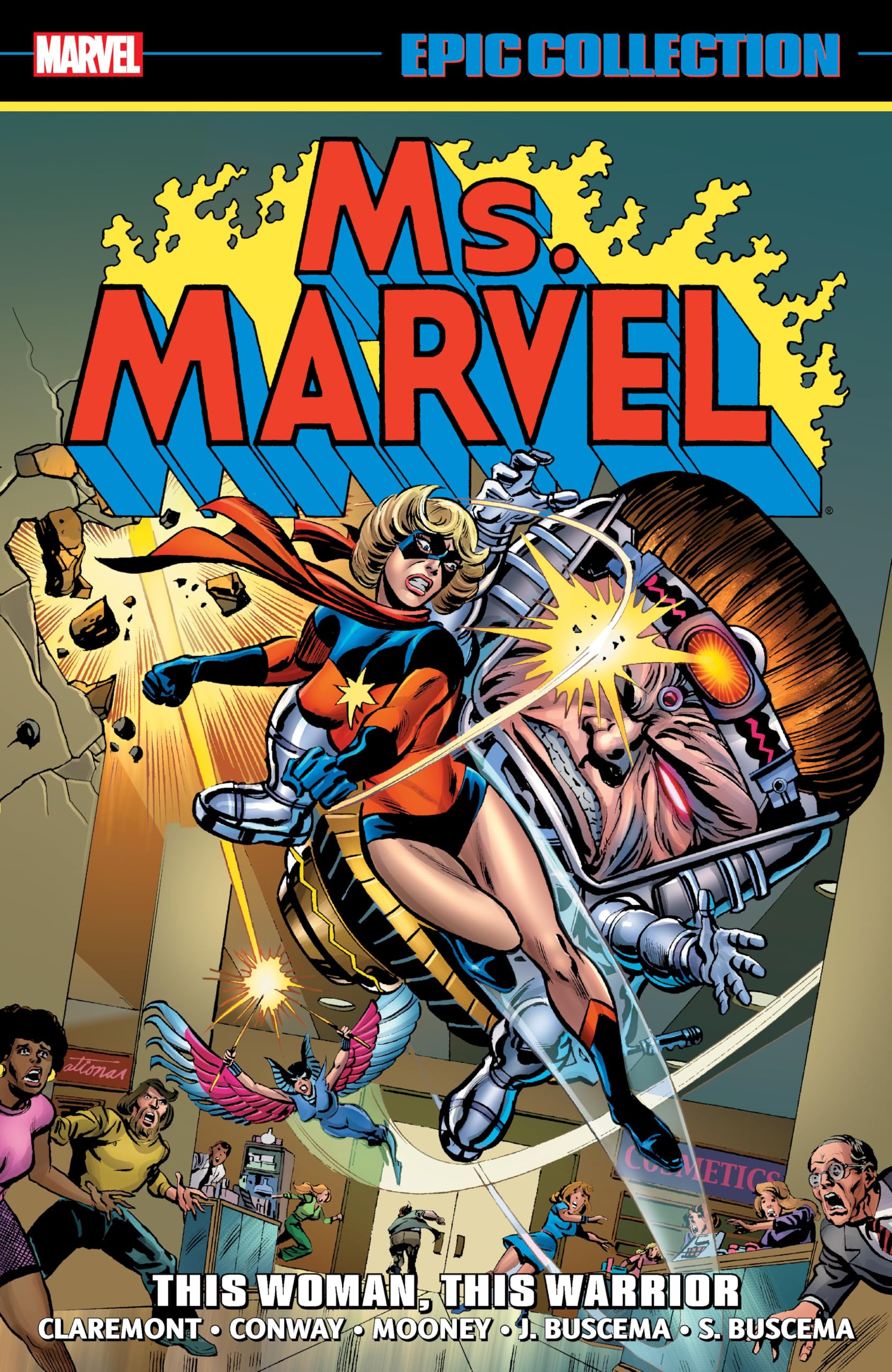 Cover of MS. MARVEL EPIC COLLECTION: THIS WOMAN, THIS WARRIOR