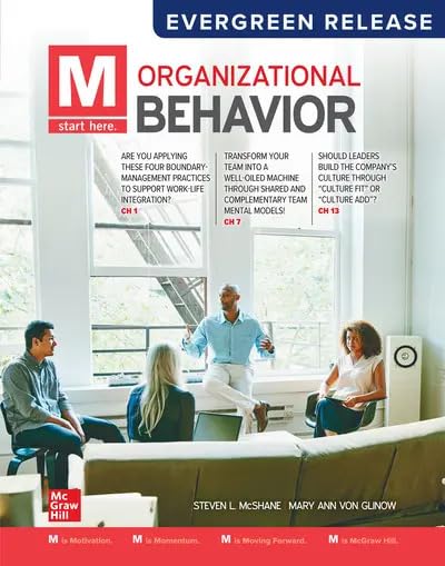 Cover of Loose Leaf for M: Organizational Behavior: 2024 Release