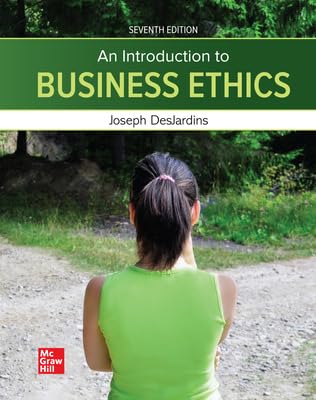 Cover of Looseleaf for An Introduction to Business Ethics