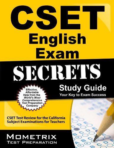 Cover of CSET English Exam Secrets Study Guide: CSET Test Review for the California Subject Examinations for Teachers