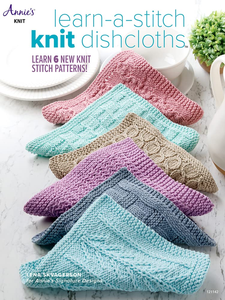 Cover of Learn-a-Stitch Knit Dishcloths