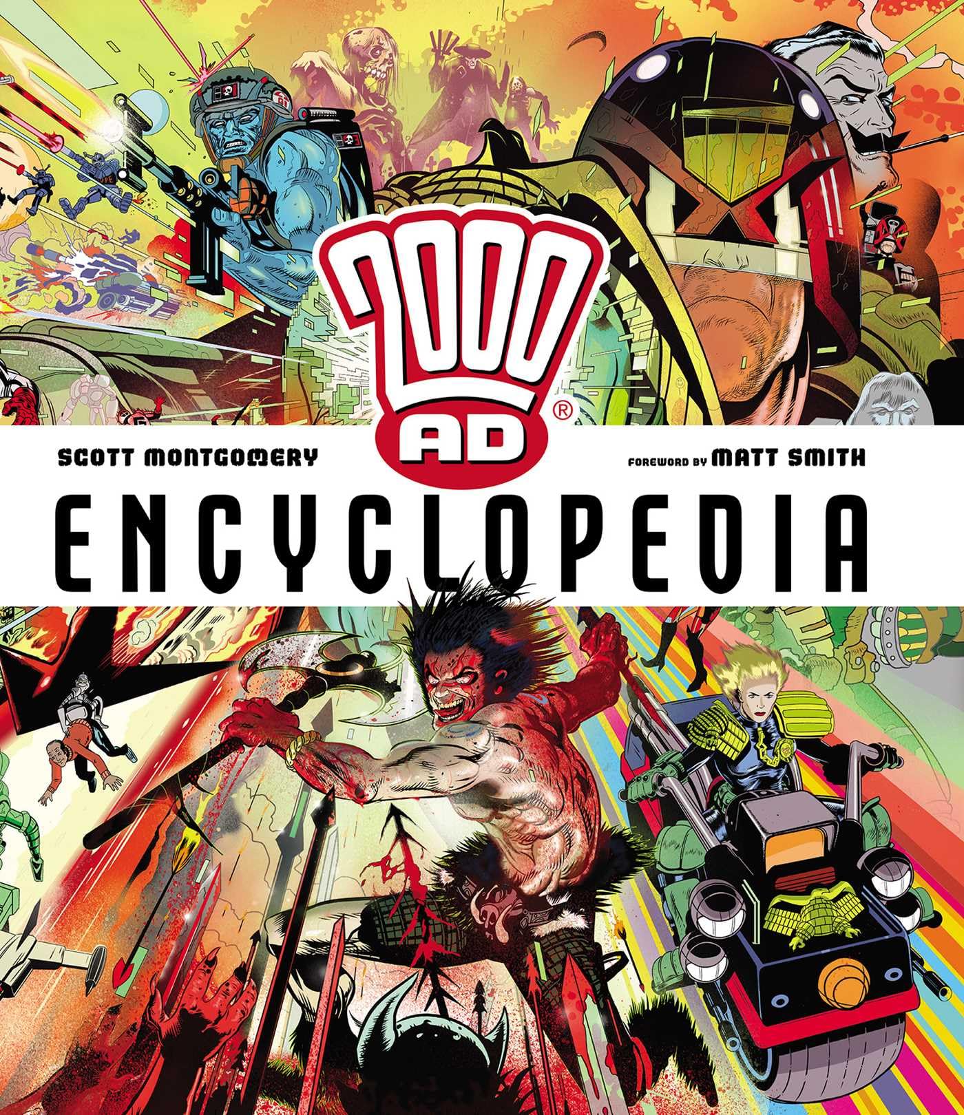 Cover of 2000 AD Encyclopedia
