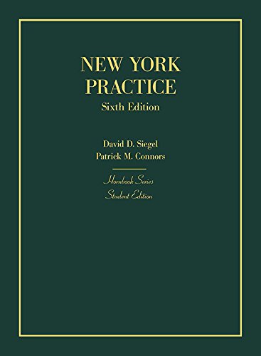 Cover of New York Practice, Student Edition (Hornbooks)