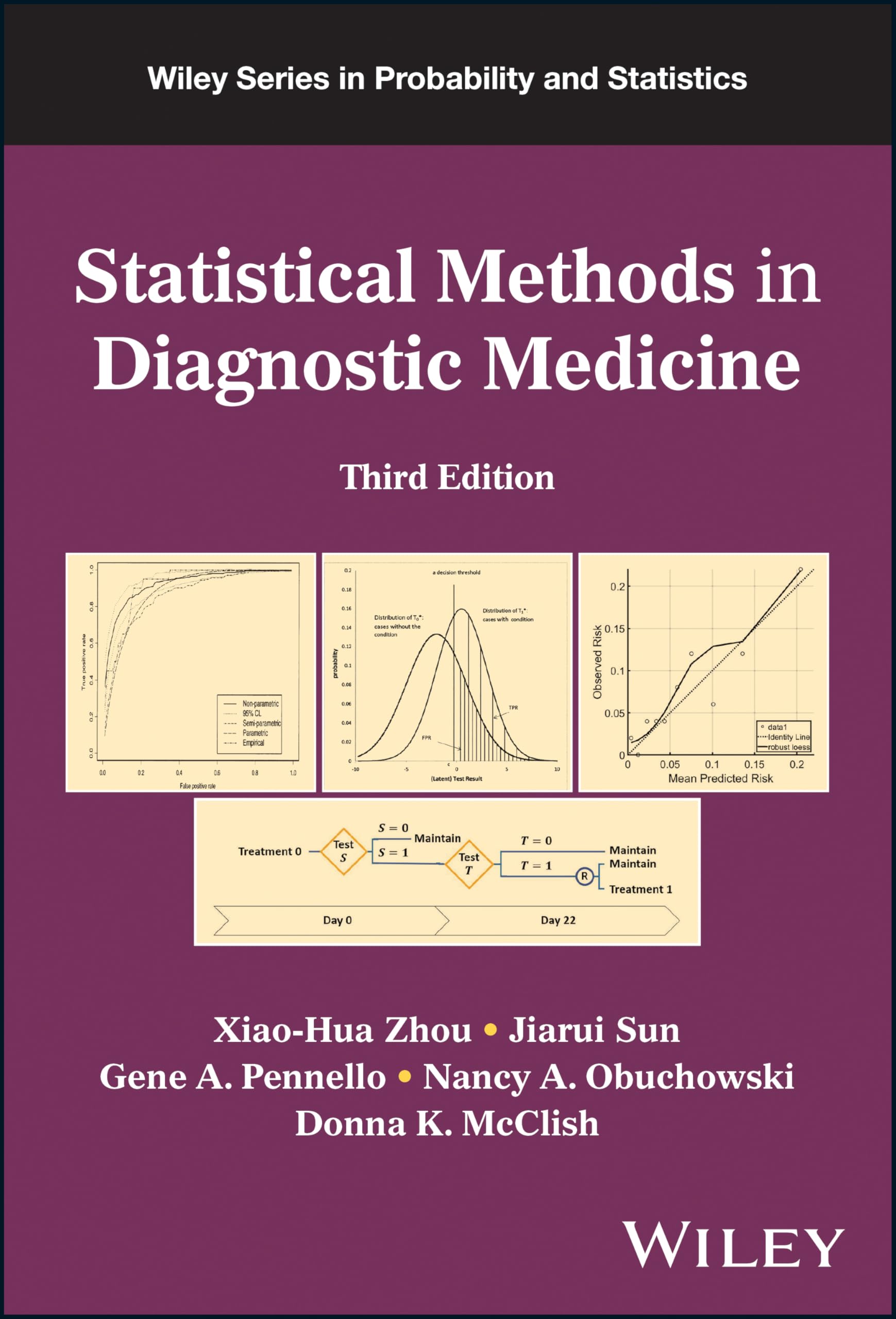 Cover of Statistical Methods in Diagnostic Medicine (Wiley Series in Probability and Statistics)