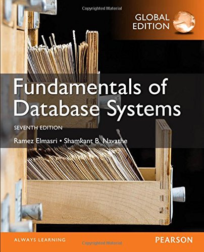 Cover of Fundamentals of Database Systems, Global Edition