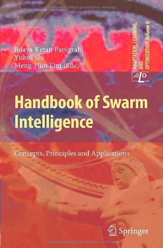 Cover of Handbook of Swarm Intelligence: Concepts, Principles and Applications (Adaptation, Learning, and Optimization)