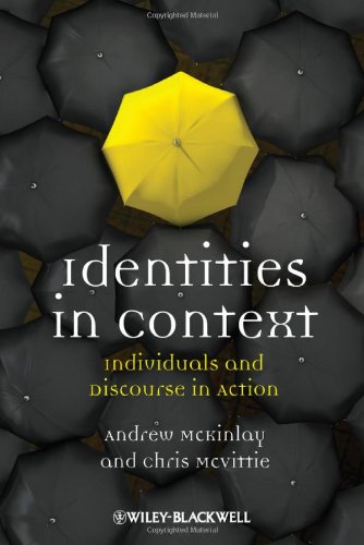 Cover of Identities in Context: Individuals and Discourse in Action