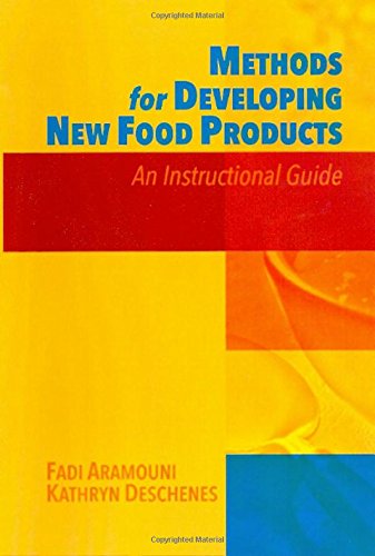 Cover of Methods for Developing New Food Products: An Instructional Guide
