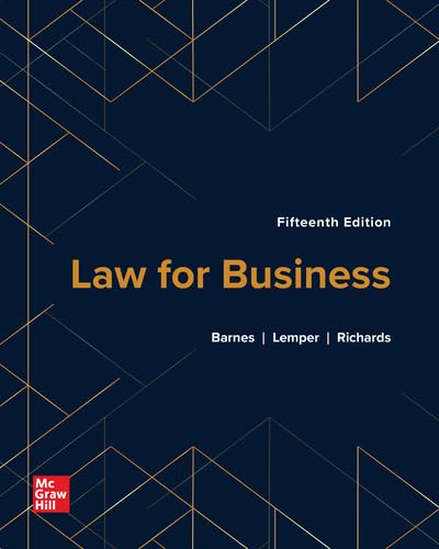 Cover of Loose Leaf for Law for Business