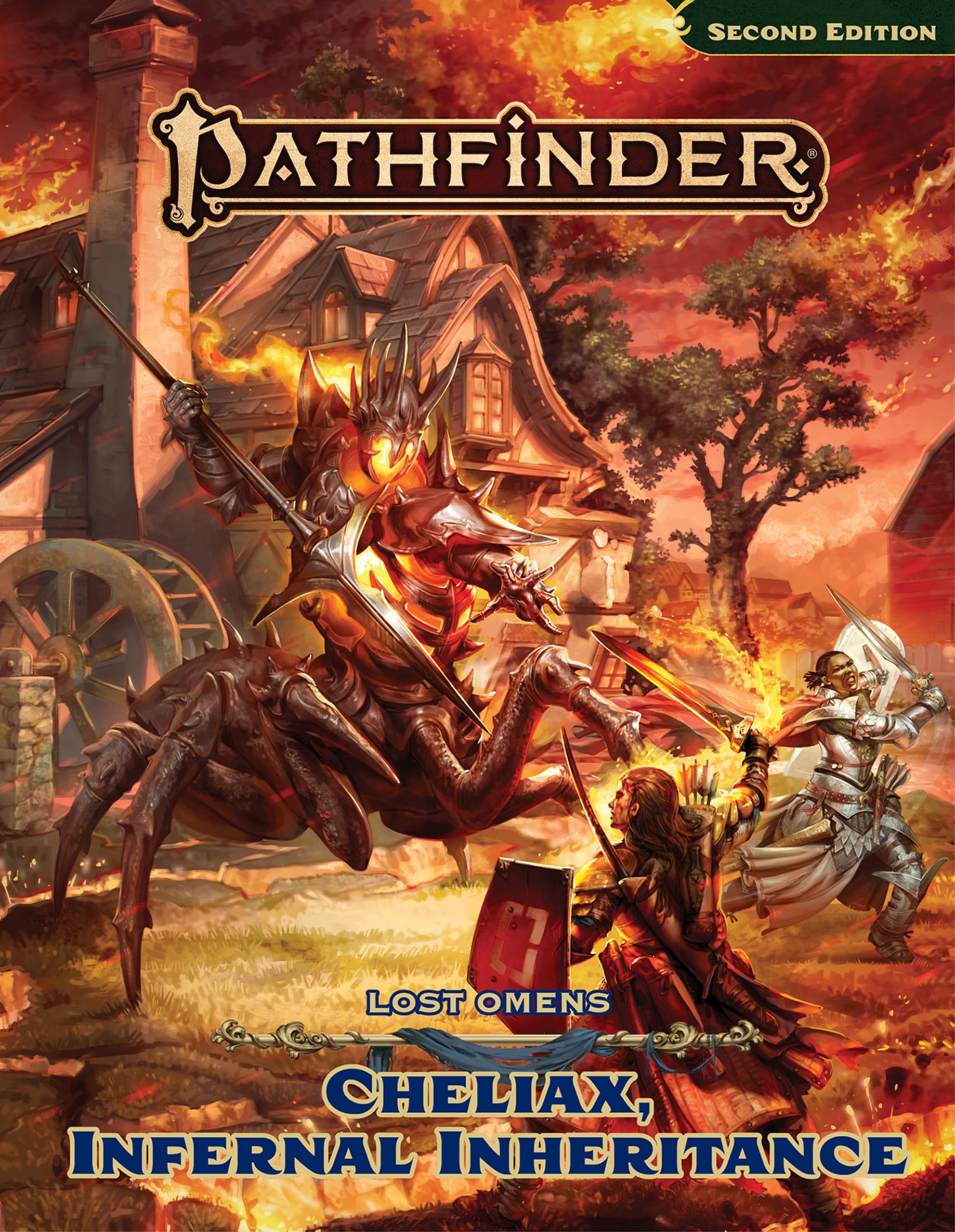 Cover of Pathfinder Lost Omens Cheliax, Infernal Inheritance (Pathfinder Second Edition Remaster Setting Guides)