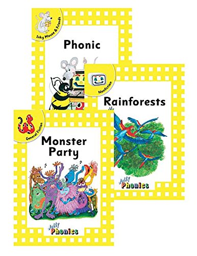 Cover of Jolly Phonics Readers, Complete Set Level 2: In Print Letters (American English Edition)