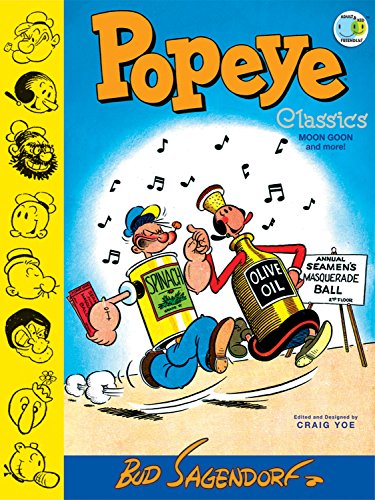 Cover of Popeye Classics: "Moon Goon" and more! (Volume 2)