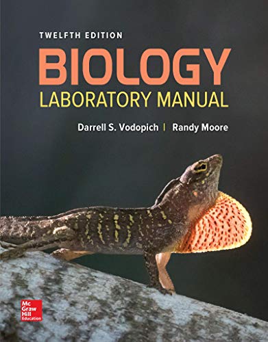 Cover of Biology Laboratory Manual