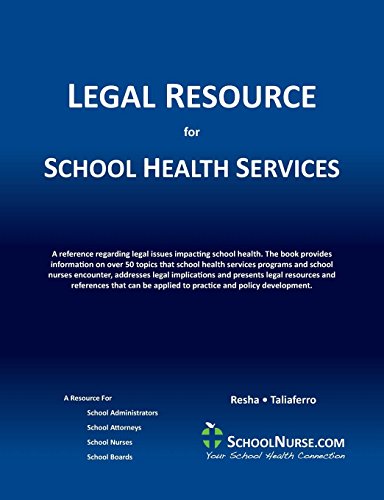 Cover of Legal Resource for School Health Services