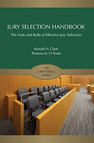 Cover of Jury Selection Handbook: The Nuts and Bolts of Effective Jury Selection