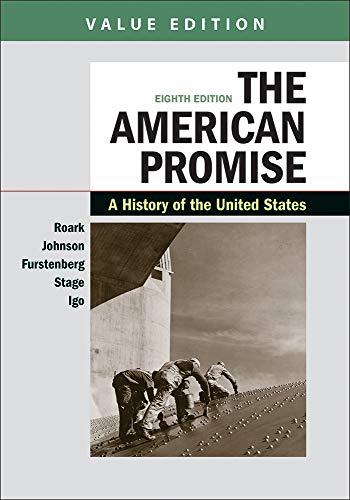 Cover of The American Promise, Value Edition, Combined Volume: A History of the United States