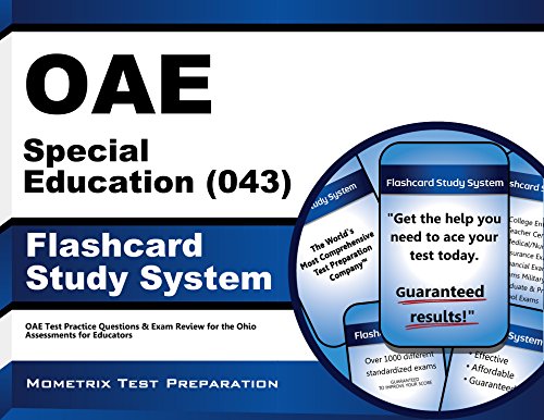 Cover of OAE Special Education (043) Flashcard Study System: OAE Test Practice Questions & Exam Review for the Ohio Assessments for Educators (Cards)