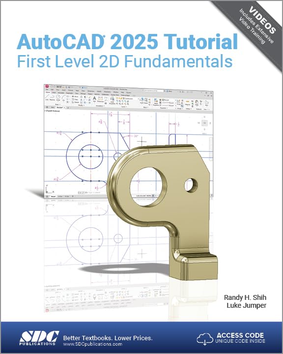 Cover of AutoCAD 2025 Tutorial First Level 2D Fundamentals