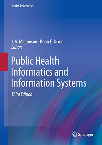 Cover of Public Health Informatics and Information Systems