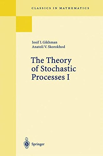 Cover of The Theory of Stochastic Processes I (Classics in Mathematics)