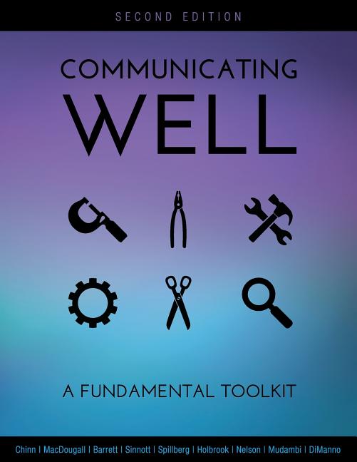 Cover of Communicating Well: A Fundamental Toolkit