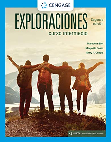 Cover of Exploraciones curso intermedio (MindTap Course List)