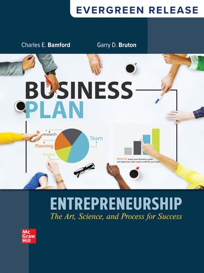 Cover of Loose-Leaf for Entrepreneurship: The Art, Science, and Process for Success: 2024 Release