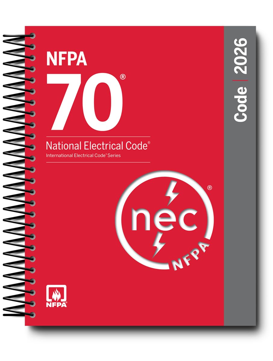 Cover of NFPA 70, National Electrical Code NEC 2026 Spiralbound