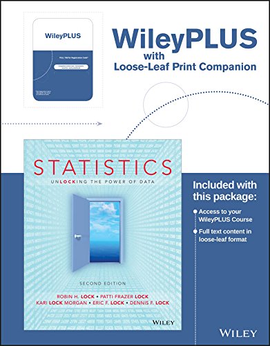Cover of Statistics, Binder Ready Version: Unlocking the Power of Data