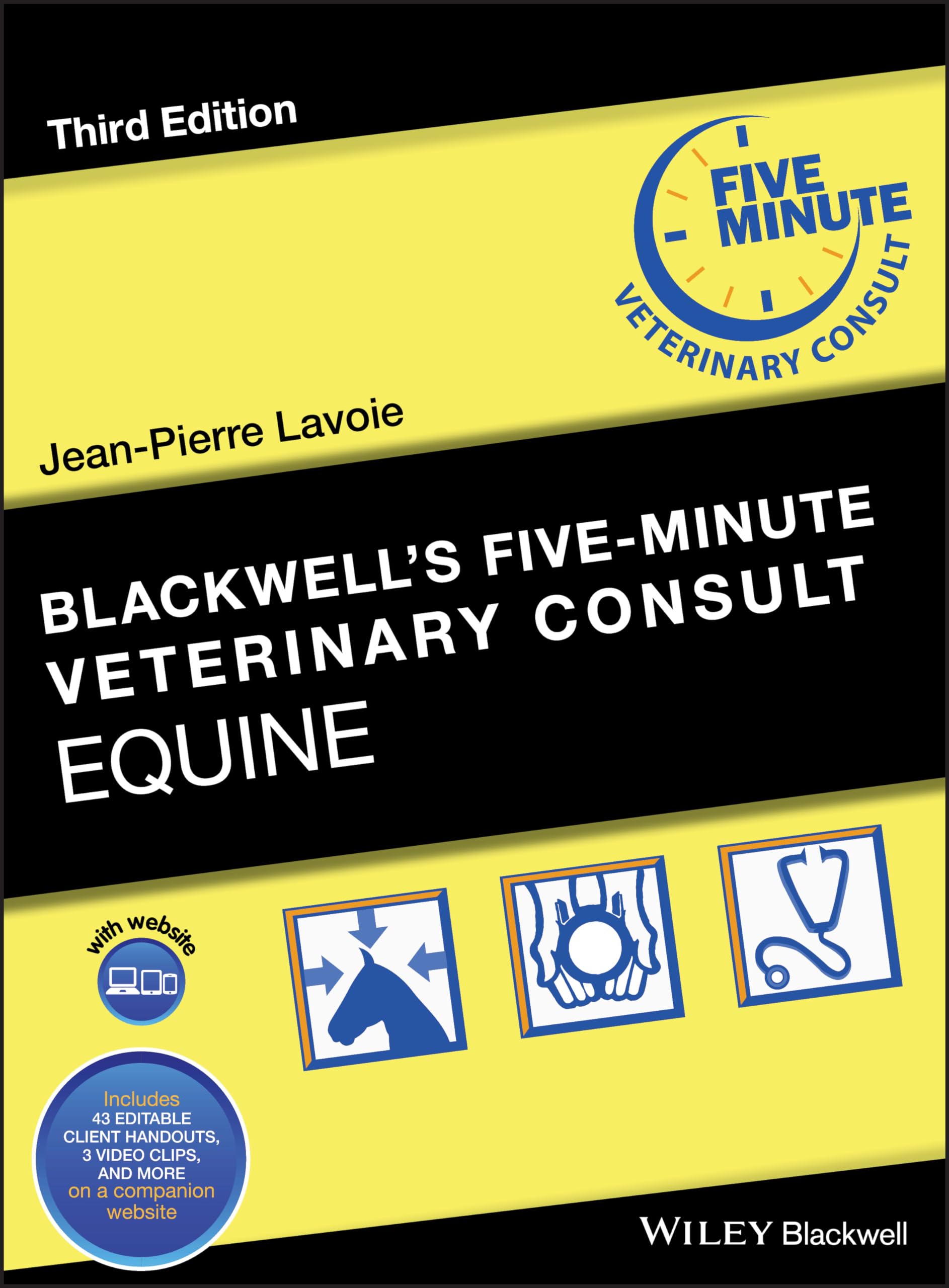 Cover of Blackwell's Five-Minute Veterinary Consult: Equine