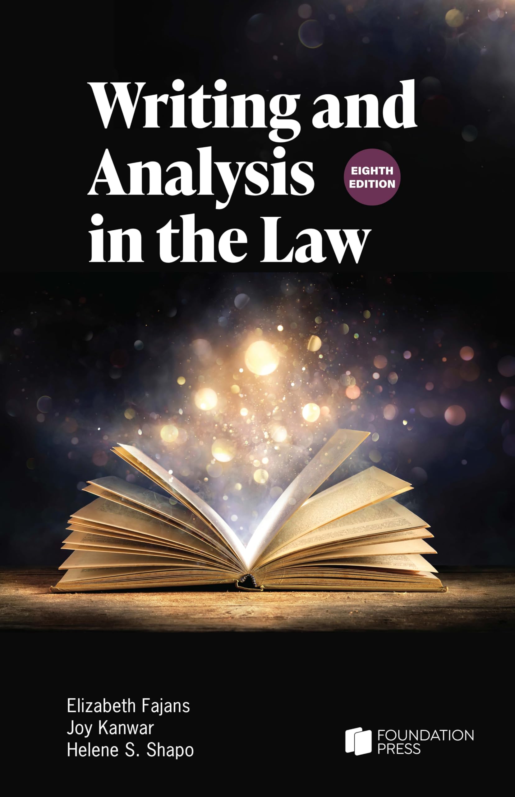 Cover of Writing and Analysis in the Law (Coursebook)