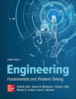 Cover of Loose Leaf Engineering Fundamentals and Problem Solving