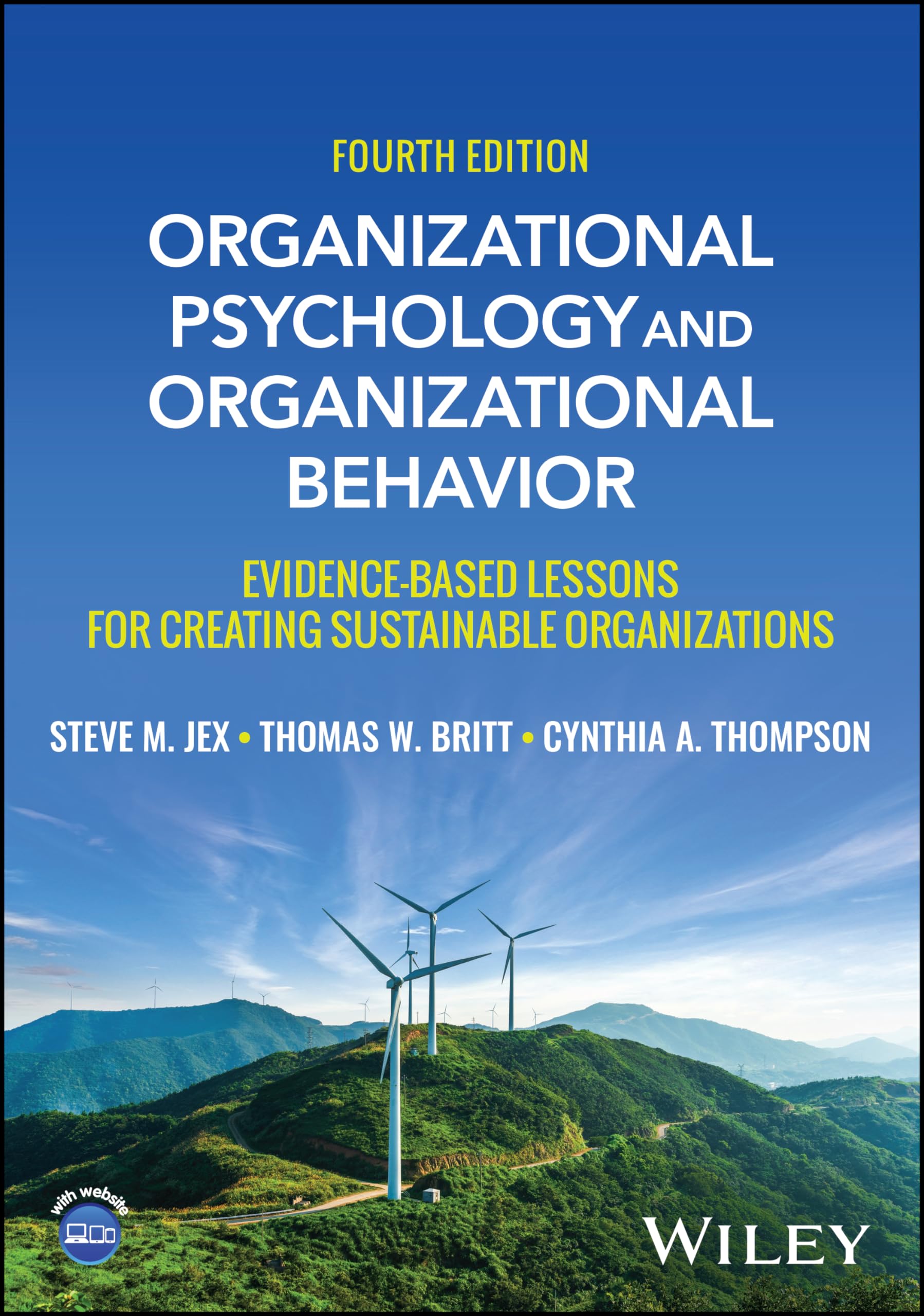 Cover of Organizational Psychology and Organizational Behavior: Evidence-based Lessons for Creating Sustainable Organizations