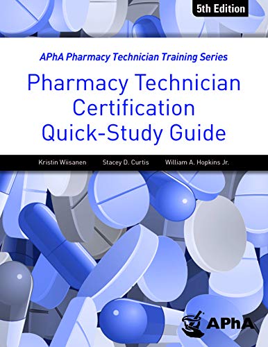 Cover of Pharmacy Technician Certification Quick Study Guide