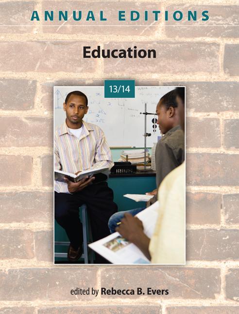 Cover of Annual Editions: Education 13/14