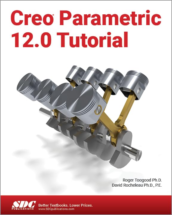 Cover of Creo Parametric 12.0 Tutorial