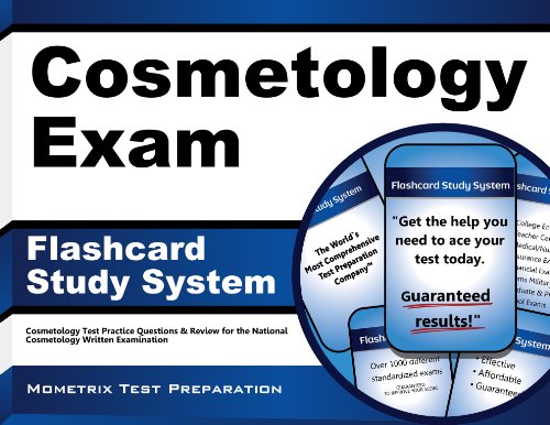 Cover of Cosmetology Exam Flashcard Study System: Cosmetology Test Practice Questions & Review for the National Cosmetology Written Examination (Cards)