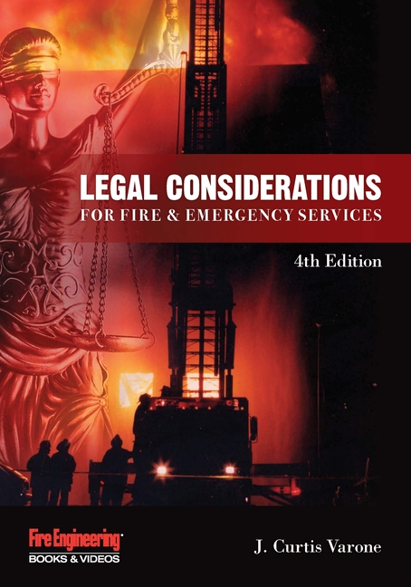Cover of Legal Considerations for Fire & Emergency Services