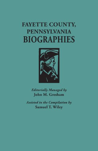 Cover of Fayette County, Pennsylvania, Biographies