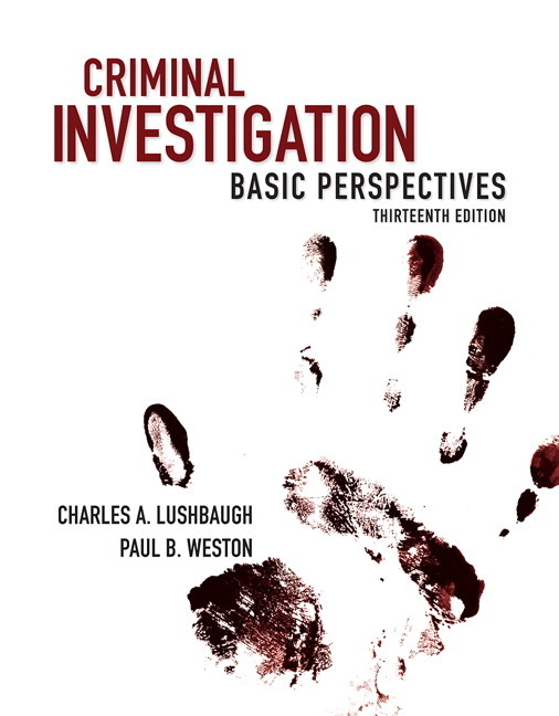 Cover of Criminal Investigation: Basic Perspectives (Revised)